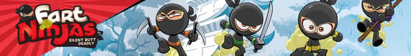 FART NINJAS FIGURE WITH SOUND: THUNDER BLASTER 70702