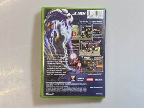 X-MEN NEXT DIMENSION XBOX CLASSIC