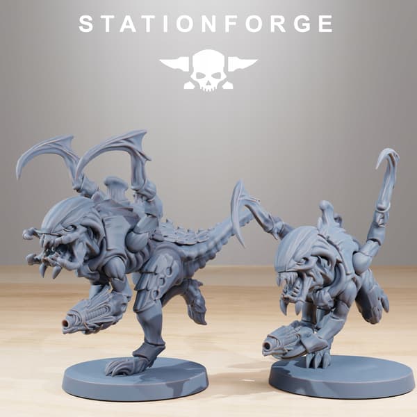 Xenarid Infantry 2.0 – Station Forge – 3D-utskrift