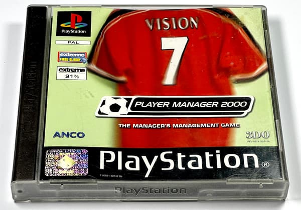 Player Manager 2000 PlayStation 1 PS1 PS1