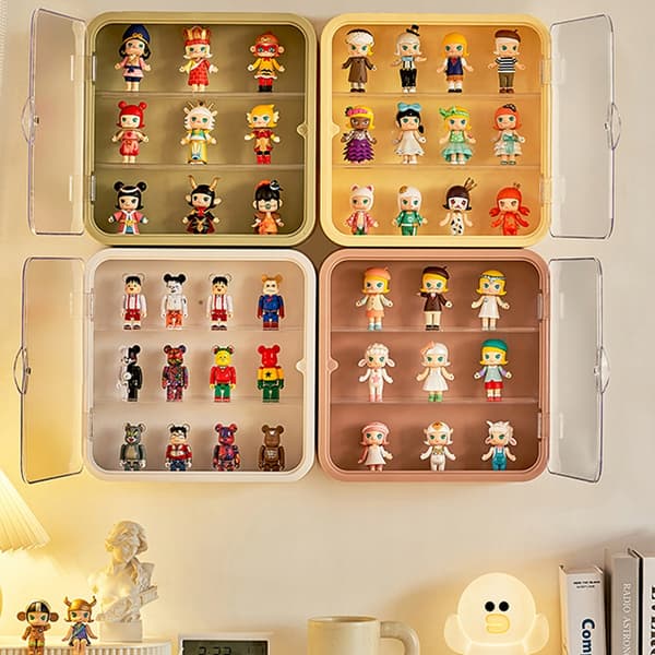 DISPLAY CASE FOR MINIFIGURES AND FIGURINES