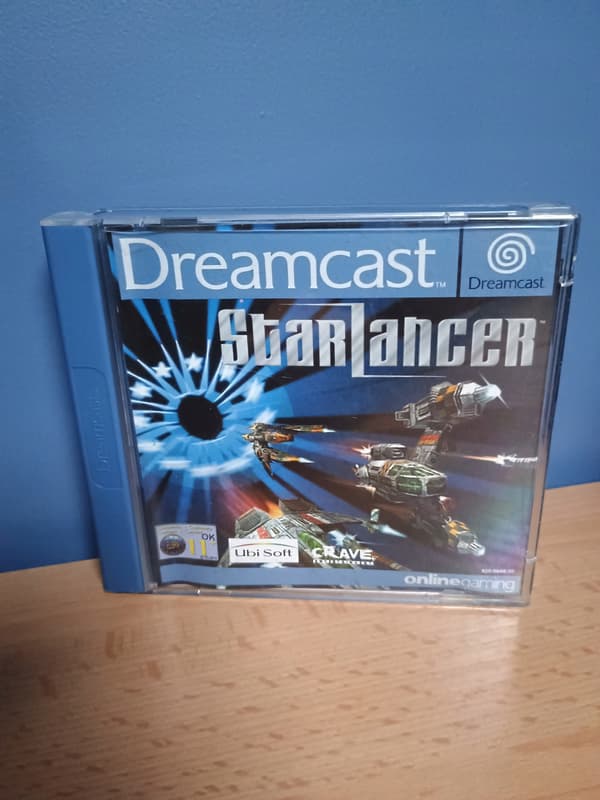 Starlancer game for the Sega Dreamcast (English version, complete set)