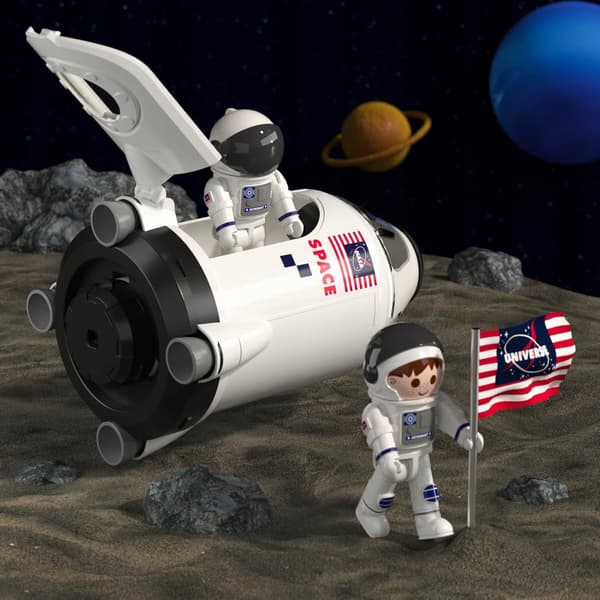 5-in-1 space shuttle rocket model aeroplane to simulate space toys