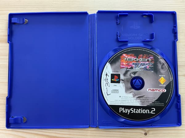 TEKKEN TAG TOURNAMENT – game disc in excellent condition, PS2 launch edition