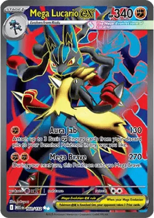 Pokemon Mega Lucario ex