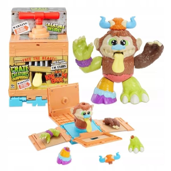 PREZIOSI CRATE CREATURES SURPRISE! INTERACTIVE MONSTER CRATE