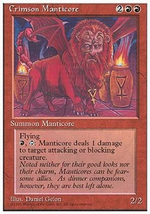 Magic: The Gathering Crimson Manticore