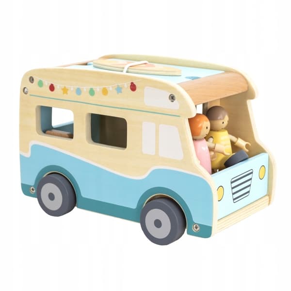 WOODEN TOY CAMPERVAN