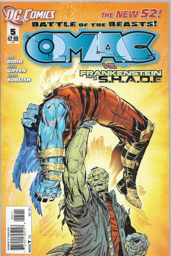 DC O.M.A.C. Comic 1–5/2012 (in English)