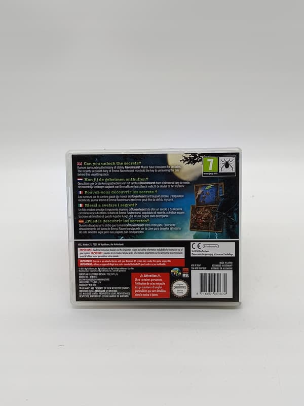 Mystery Case Files: Ravenhearst – Nintendo DS boxed version