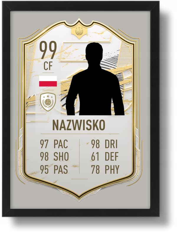 FIFA 22 Personalised FUT Card – A3 Frame