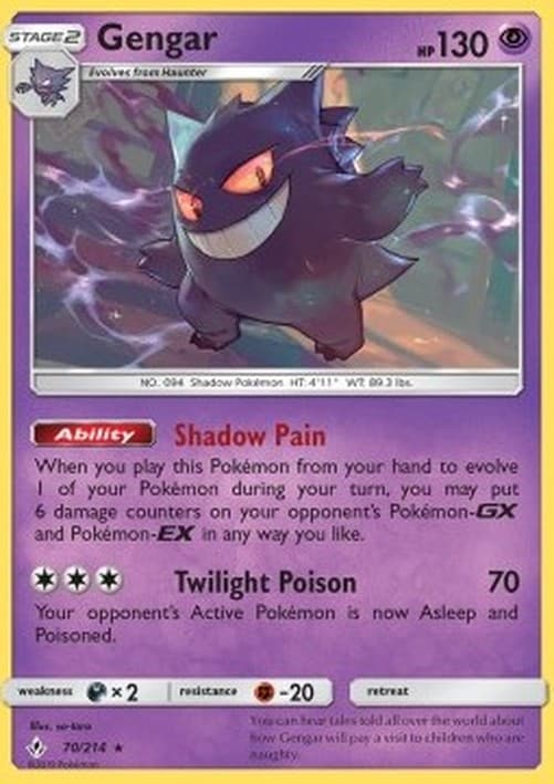 Pokemon TCG Gengar