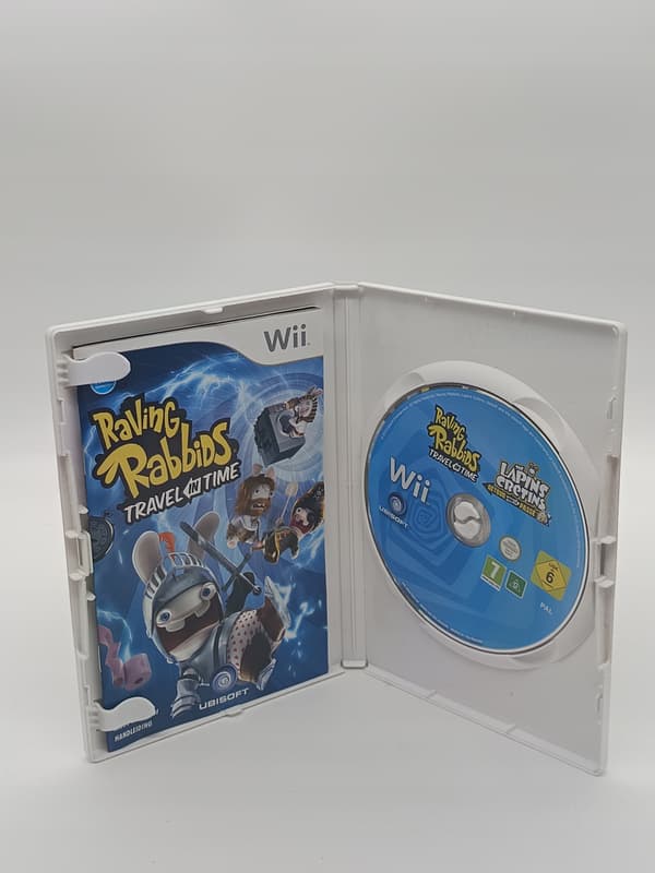 Raving Rabbids: Travel in Time – Nintendo Wii boxed version