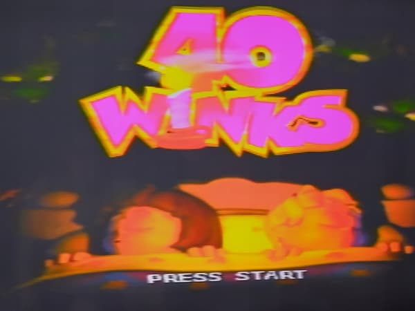40 WINKS CONQUER YOUR DREAMS PlayStation (PSX) DISC ONLY – PLEASE READ THE DESCRIPTION!