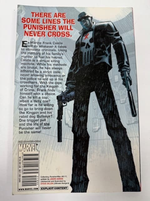 PANISHER MAX BULLSEYE MAX EXPLICIT CONTENT JASON AARON and STEVE DILLON