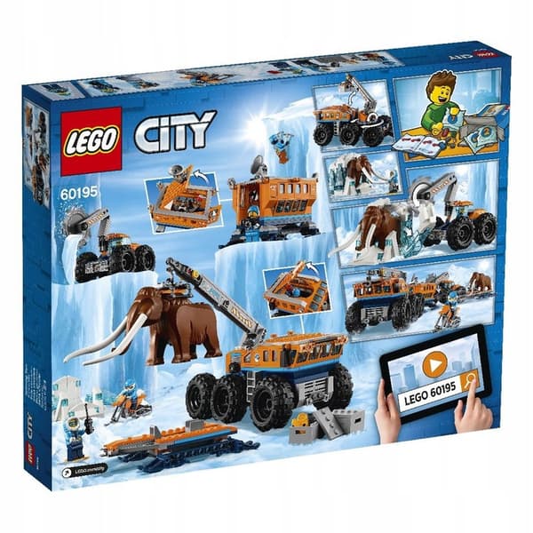LEGO CITY BUILDING BLOCKS 60195 ARCTIC MOBILE BASE