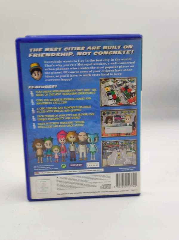 METROPOLISMANIA game for Sony PlayStation 2 (PS2)
