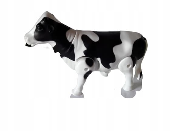A battery-powered cow