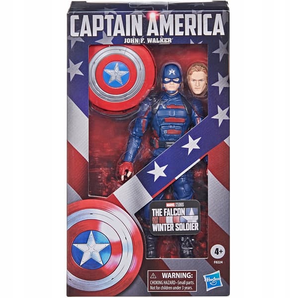 Captain America (John F. Walker) action figure from the Marvel Legends range