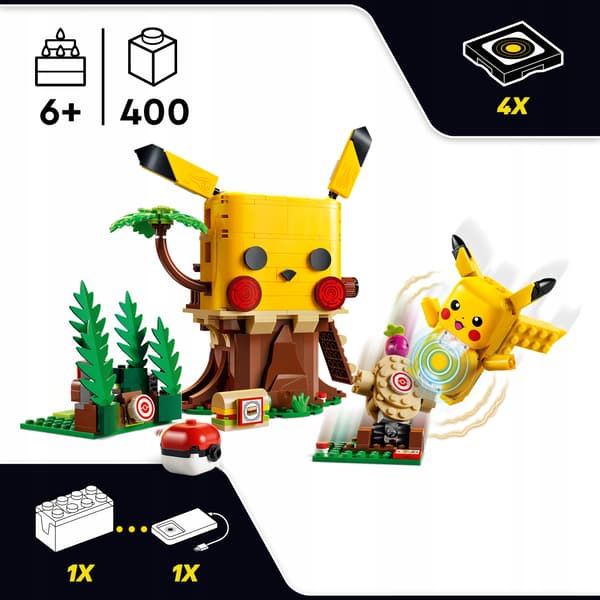 LEGO Pokémon SMART Play: Pikachu’s Training House 72164