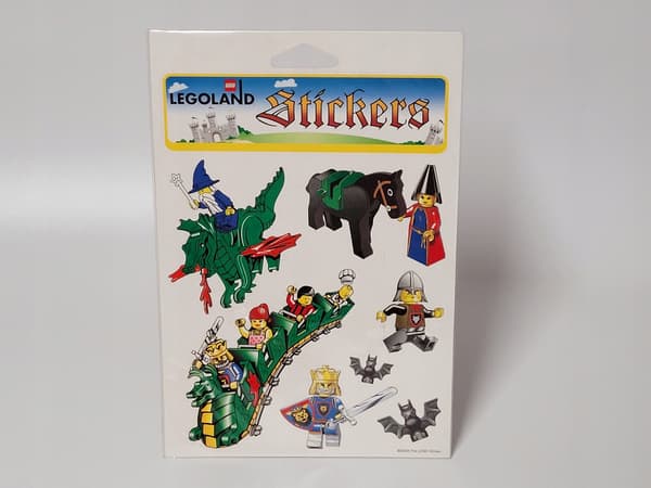 Lego Castle System Wolfpack Majisto stickers