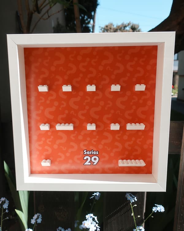 LEGO MINIFIGURES FRAME 71052 SERIES 29 27CM