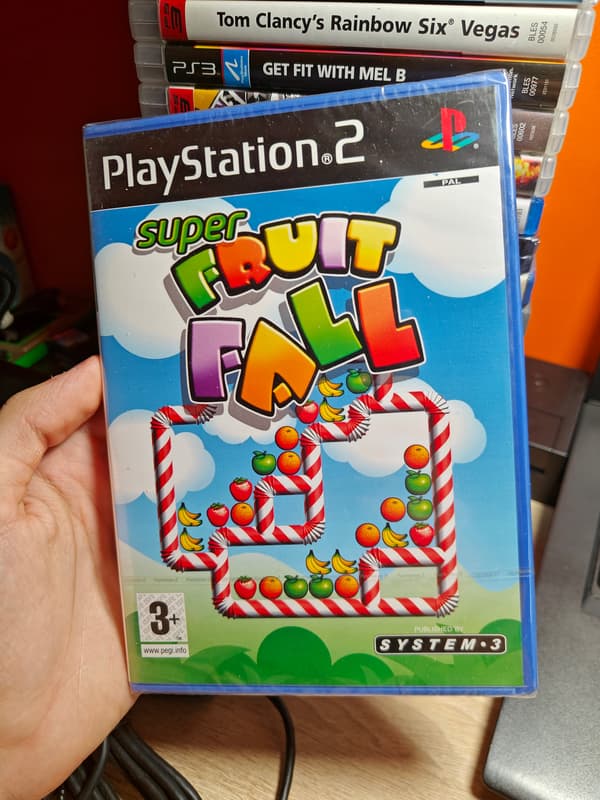 PS2 Super Fruitfall – Brand New, Still in its Packaging
