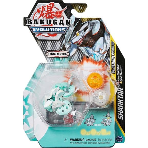 Bakugan Evolutions Platinum Sharktar Nano Balls 20138085 6063394