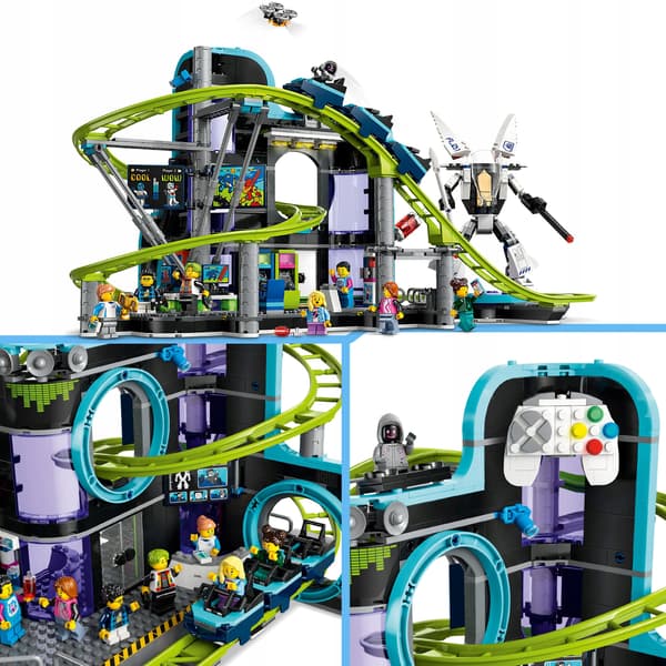 LEGO 60421 CITY – ROBOT WORLD WITH A ROLLERCOASTER