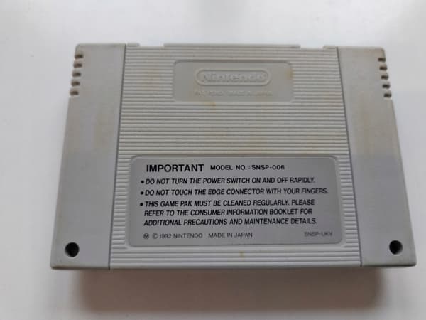 SNES PLAYER MANAGER NINTENDO ENG