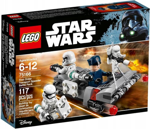 Lego 75166 @@@ F.O. STORMTROOPER @@@ minifigure + weapon