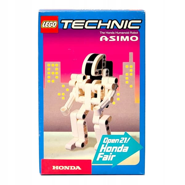 Lego Technic Honda Asimo Humanoid Robot 1237 MISB 2001 Father Christmas Christmas tree