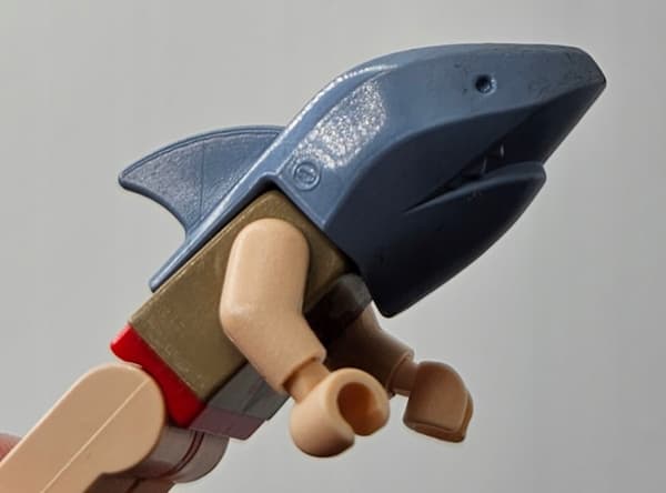 LEGO Harry Potter Viktor Krum Shark Minifigure hp068 DEFECT /