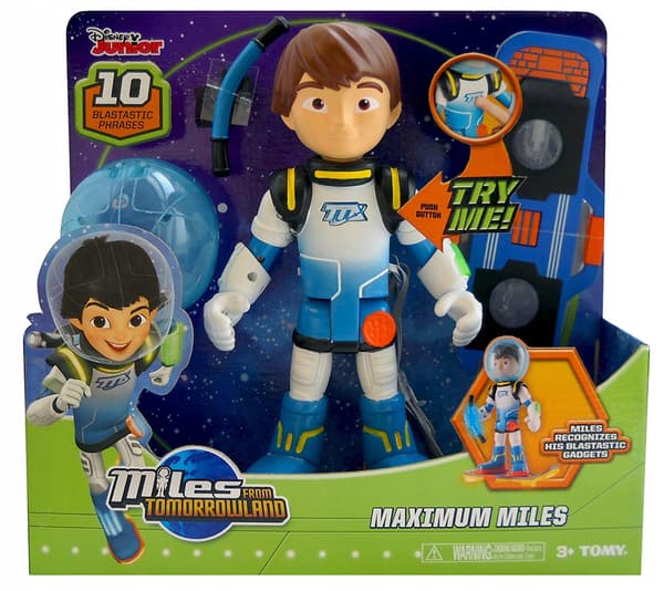 25cm Miles from the Future figurine with light and sound