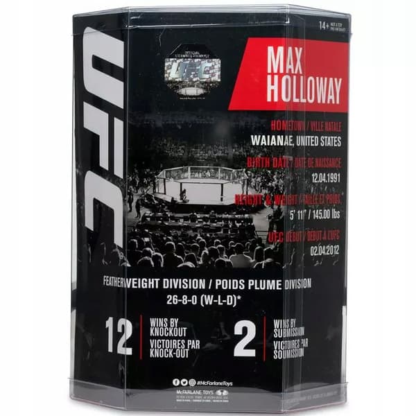 MAX HOLLOWAY UFC POSED FIGURINE 18 cm