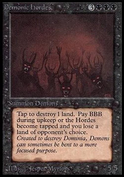 Magic: The Gathering Demonic Hordes