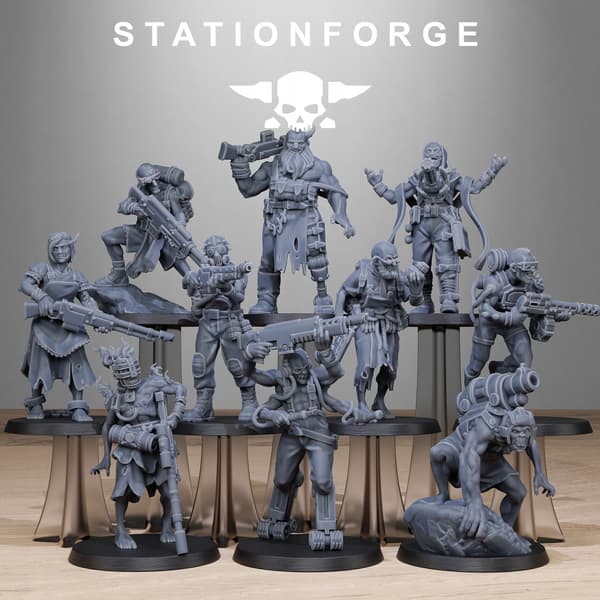 Corrupted Guard Abhumans – x10