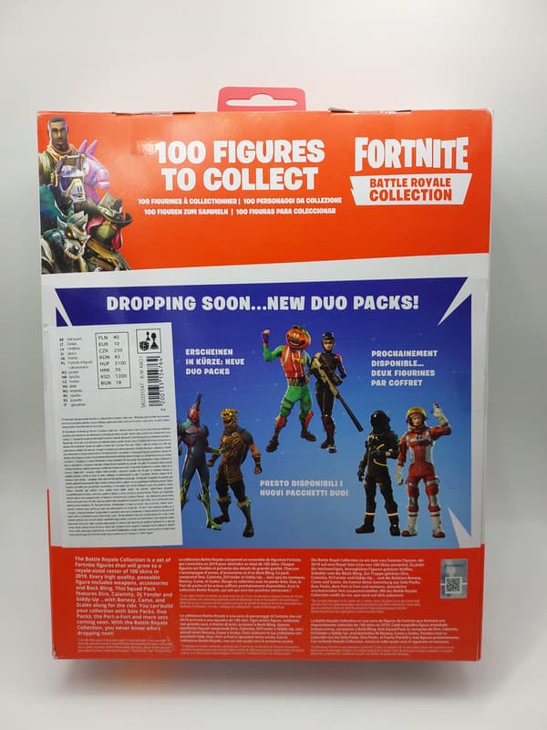 Fortnite Battle Royale Team Set Figures – 4 Figures
