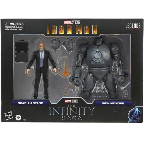 MARVEL LEGENDS 2-PACK: OBADIAH STANE + IRON MONGER