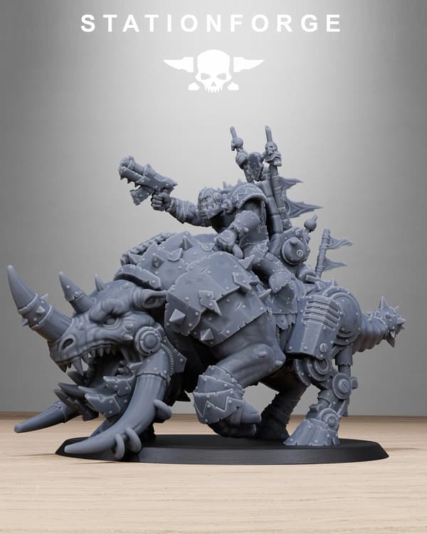 Orc Beast Rider Warlord