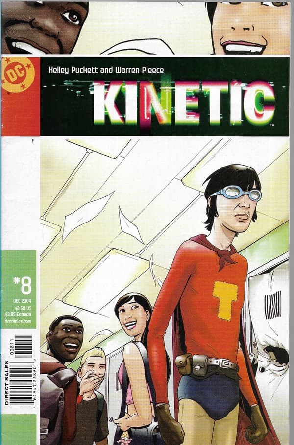 DC Kinetic Comic 1–8/2004 (in English) – Complete Set