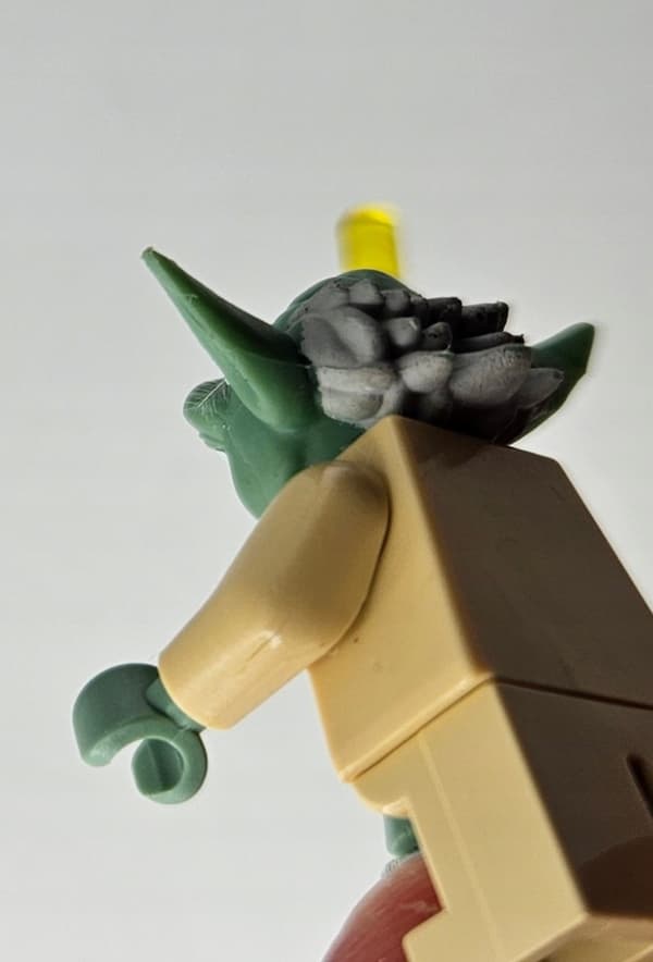 Lego Star Wars minifigure sw0219 Yoda – Clone Wars DEFECT /