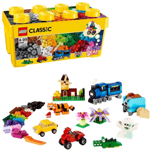 LEGO Classic 10696 Creative Medium Bricks – BOX 4+ Gift Set