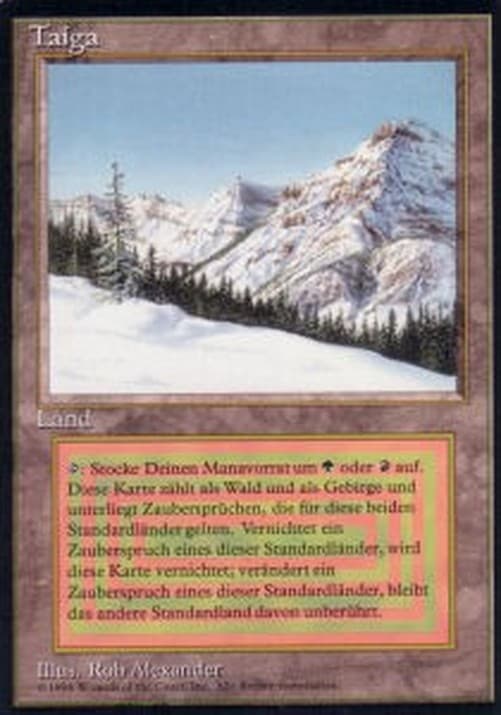 Magic: The Gathering Taiga