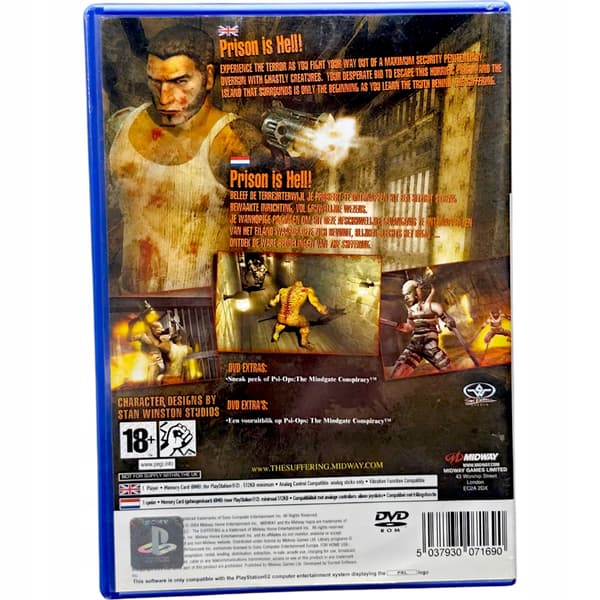 THE SUFFERING PS2 PLAYSTATION 2 HORROR #1