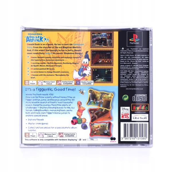 Disney's Donald Duck Quack Attack & Disney's | PS1/PSX | ENG