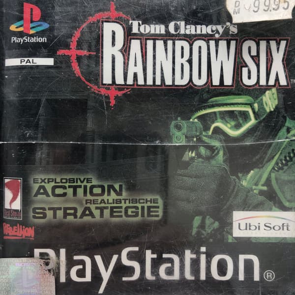 Rainbow Six [ENG] PS1 game, second-hand (boxed) Sony PlayStation (PSX)