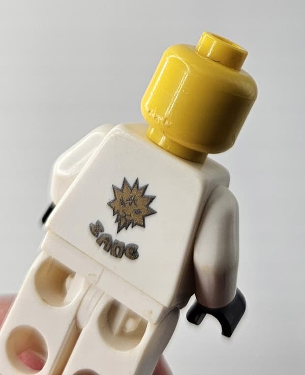 LEGO NINJAGO FIGURE njo0018 njo018 Zane DX DEFECT /