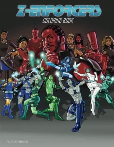 Z-Enforcers Colouring Book: Vol. 1