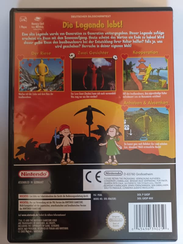 Doshin the Giant, GameCube, see description!